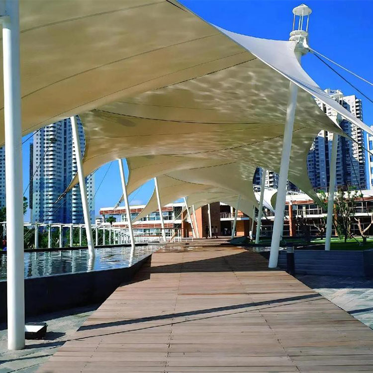 盘锦膜结构景观棚