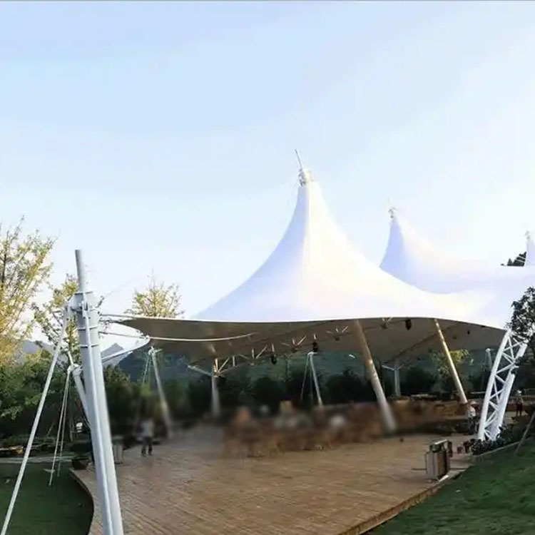 盘锦膜结构景观棚