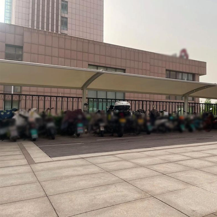 盘锦膜结构电动车棚