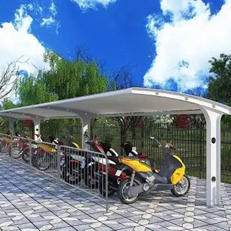 盘锦膜结构电动车棚